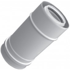 Cinkuoto plieno ir polipropileno dūmtraukis Dn80/125 x 0,25m